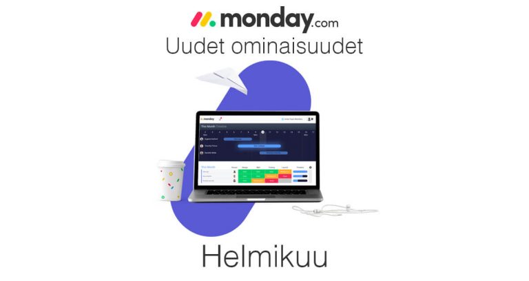 Helmikuun uudet ominaisuudet monday.com